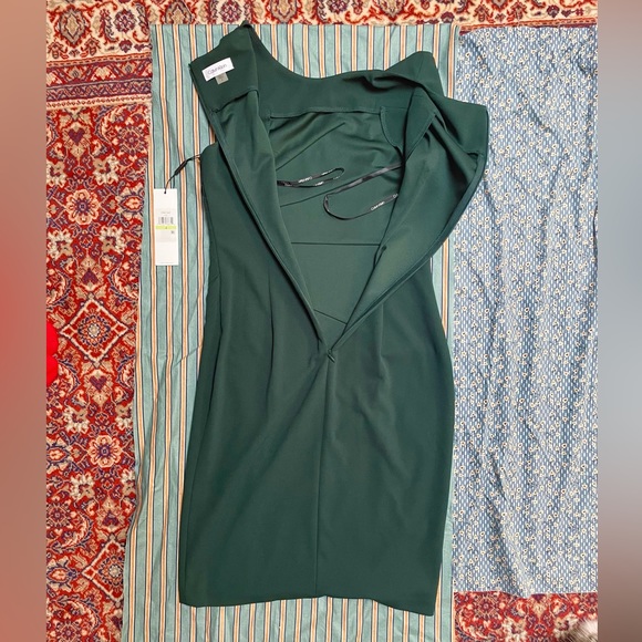 Calvin Klein Starburst Sleeveless Sheath Dress - Picture 2 of 5